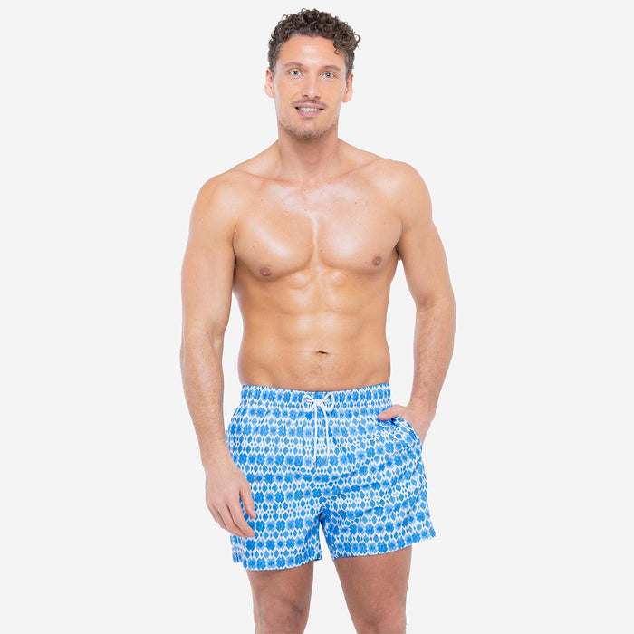 Costume Mare Uomo Boxer Santorini - Le Blu - Le Blu