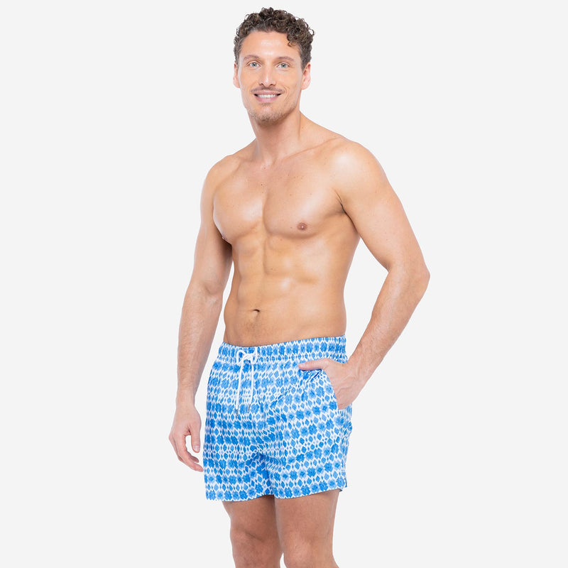 Costume Mare Uomo Boxer Santorini - Le Blu