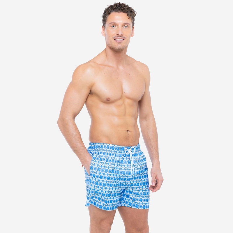 Costume Mare Uomo Boxer Santorini - Le Blu