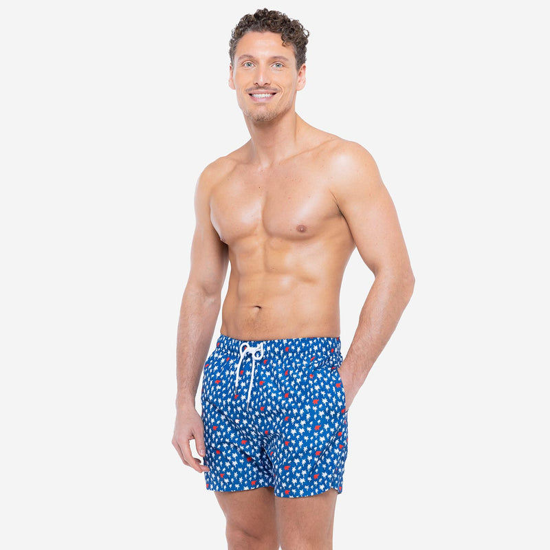 Costume Mare Uomo Boxer Tanzania - Le Blu