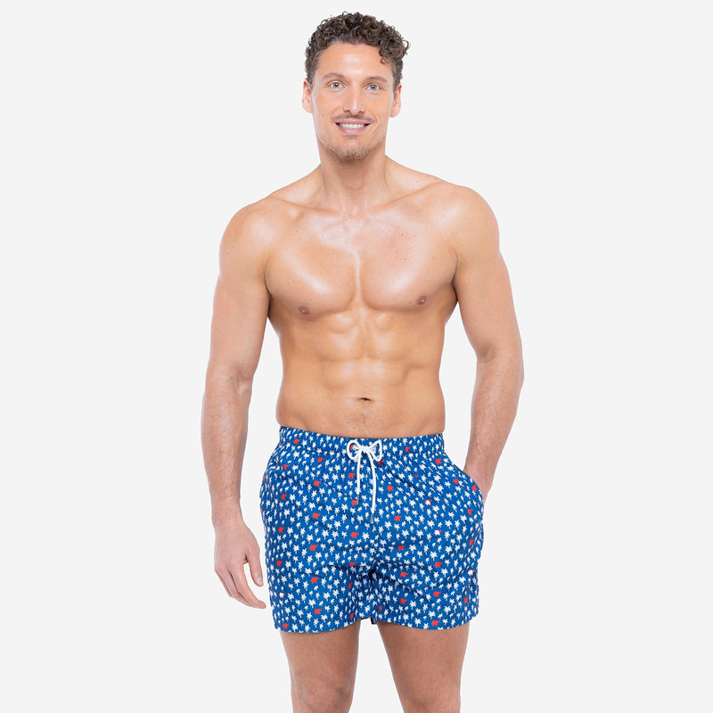 Costume Mare Uomo Boxer Tanzania - Le Blu