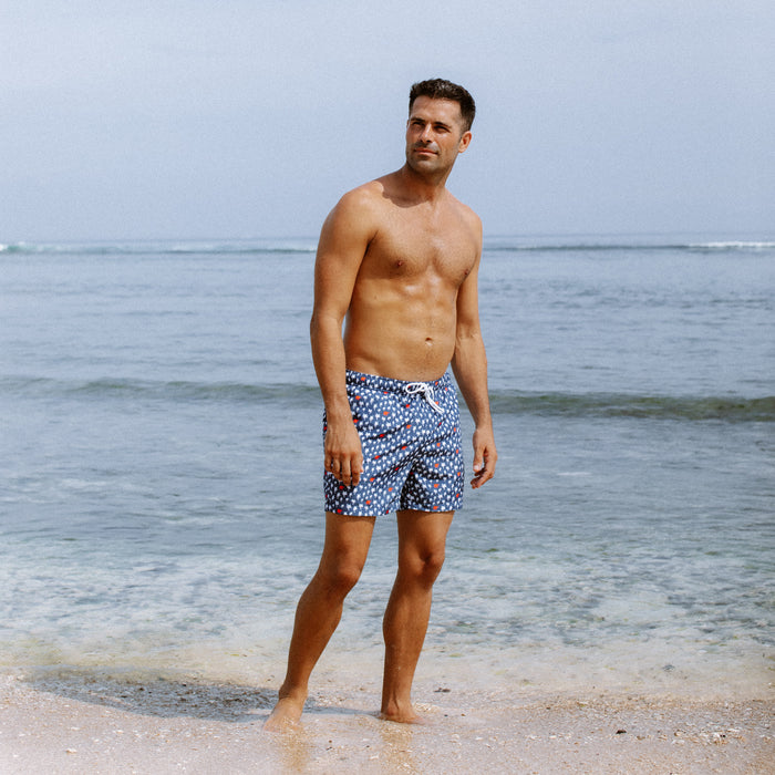 Costume Mare Uomo Boxer Tanzania - Le Blu