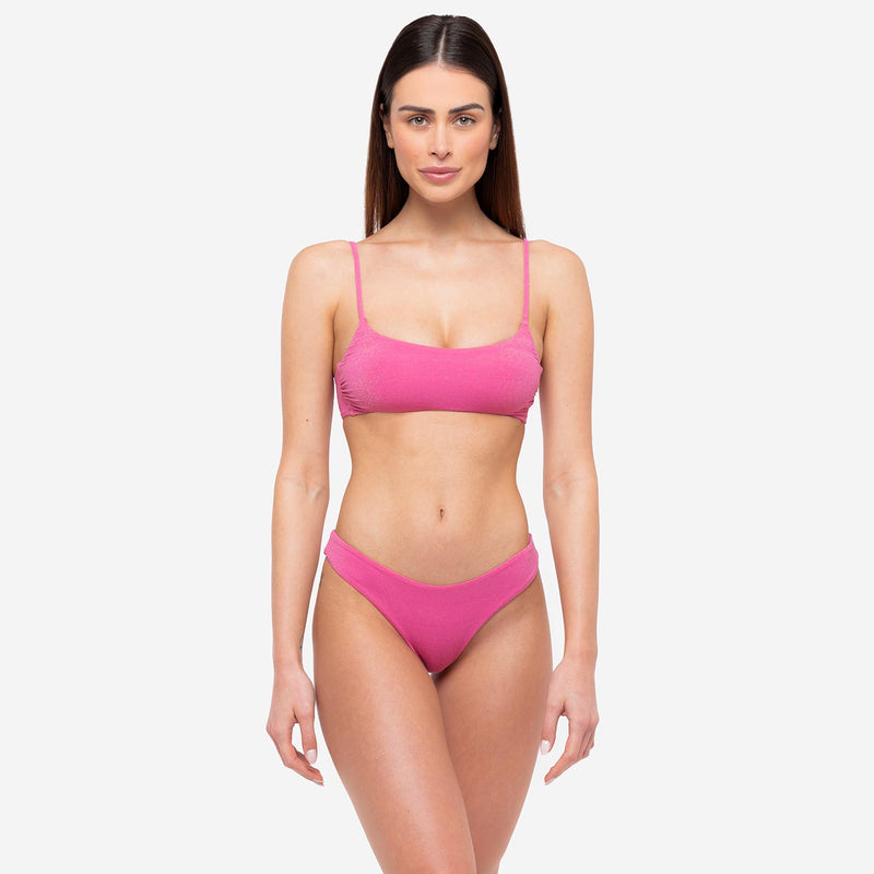 Bralette Bikini + Lux Brazilian Briefs - Le Blu