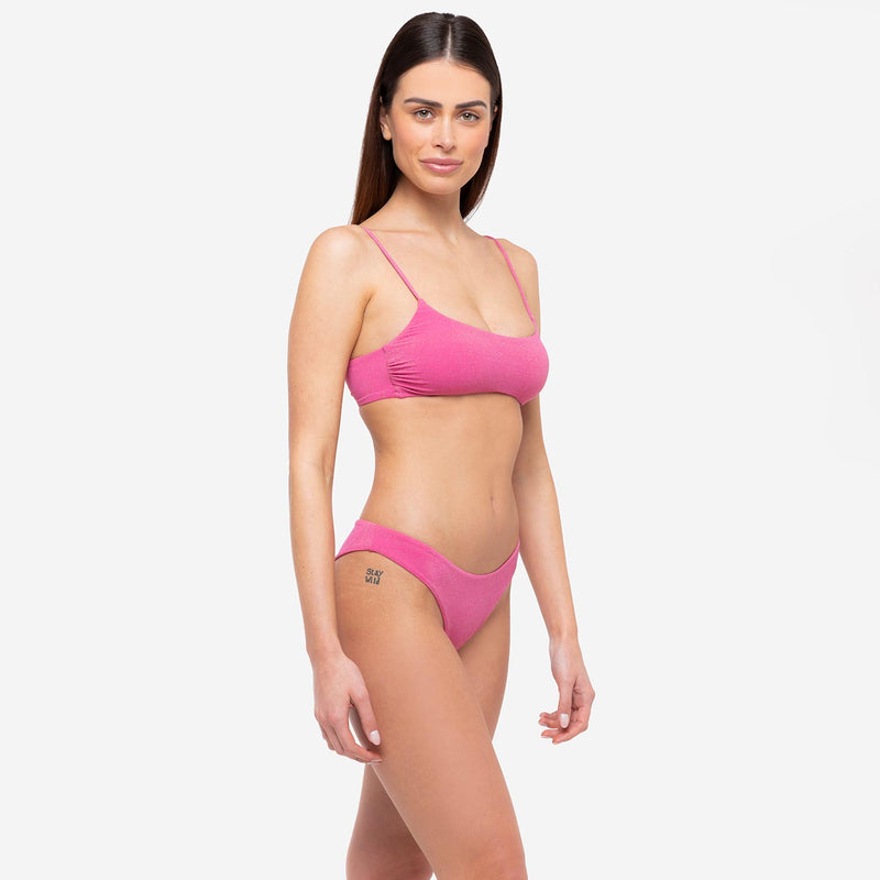 Bralette Bikini + Lux Brazilian Briefs - Le Blu