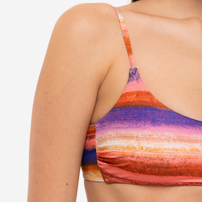 Bikini Bralette + Slip Fiocchi Sunrise - Le Blu