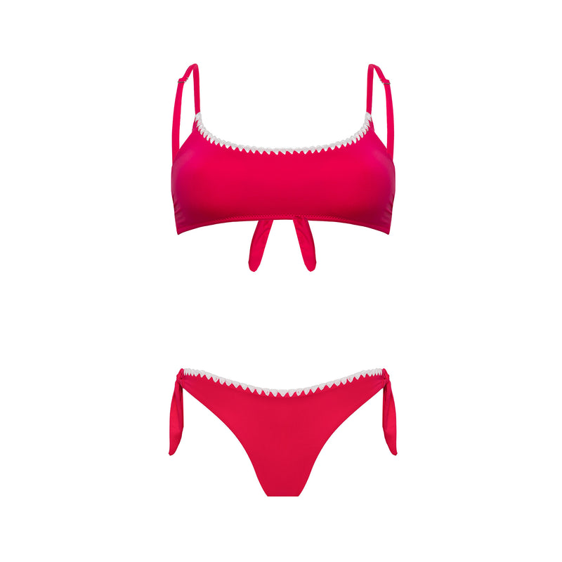 Bikini Bralette + Slip Fiocchi Bloom - Le Blu