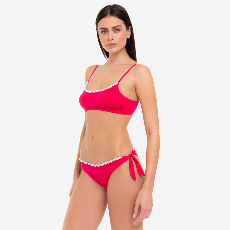 Bikini Bralette + Slip Fiocchi Bloom - Le Blu