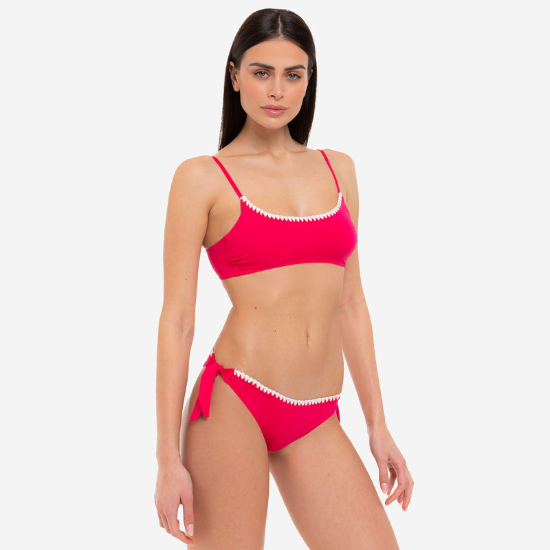 Bikini Bralette + Slip Fiocchi Bloom - Le Blu