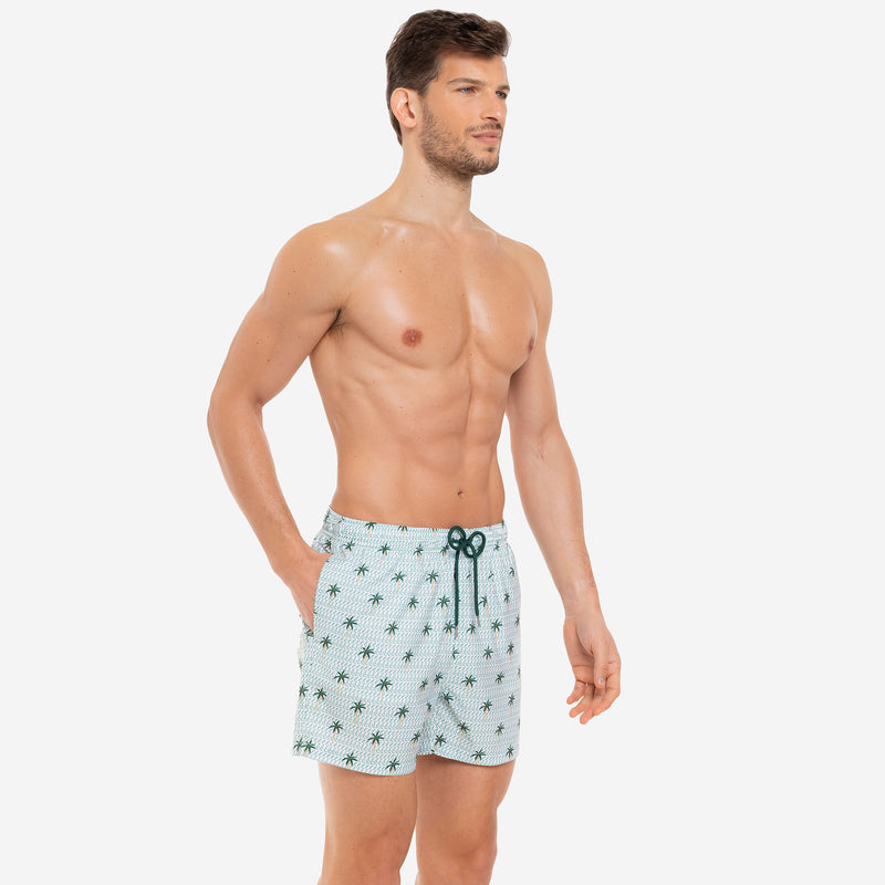 Costume Mare Uomo Palme - Le Blu