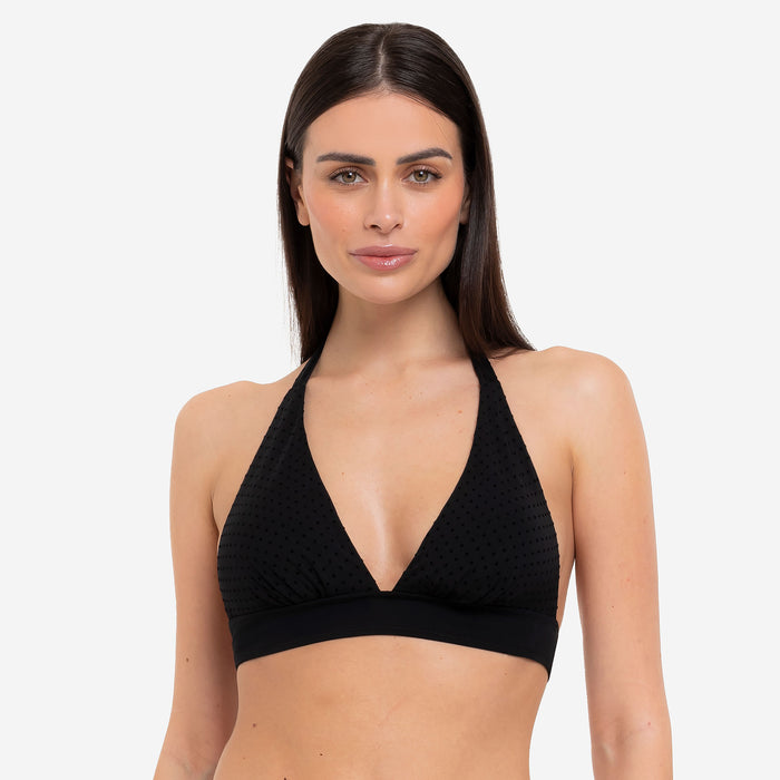 Costume Donna Top Vela Black Dots - Le Blu