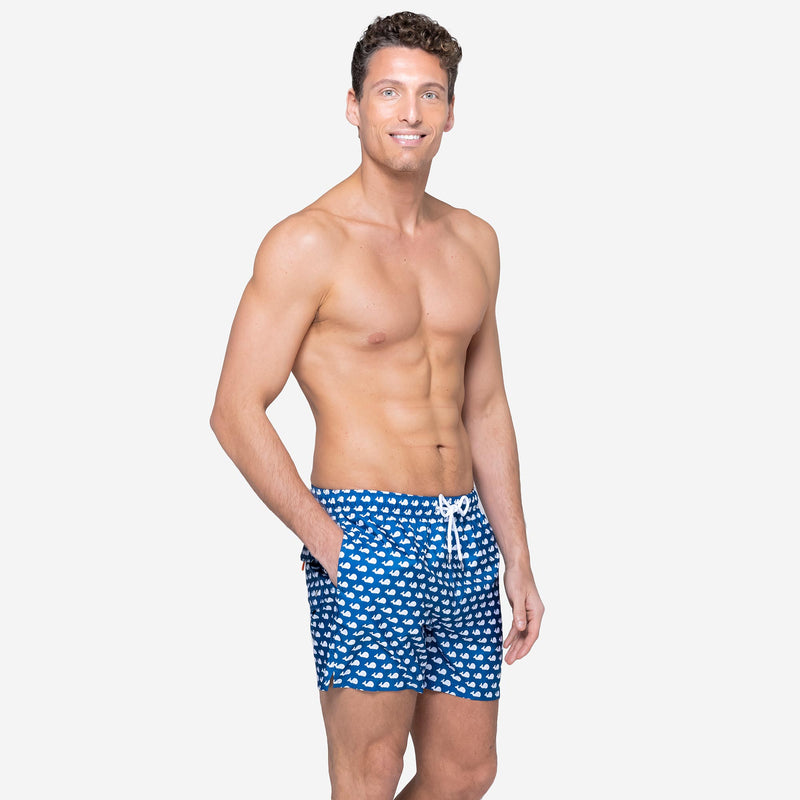 Costume Mare Uomo Whales - Le Blu