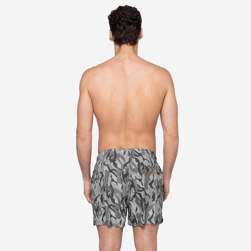 Costume Mare Uomo Camu Marrone - Le Blu