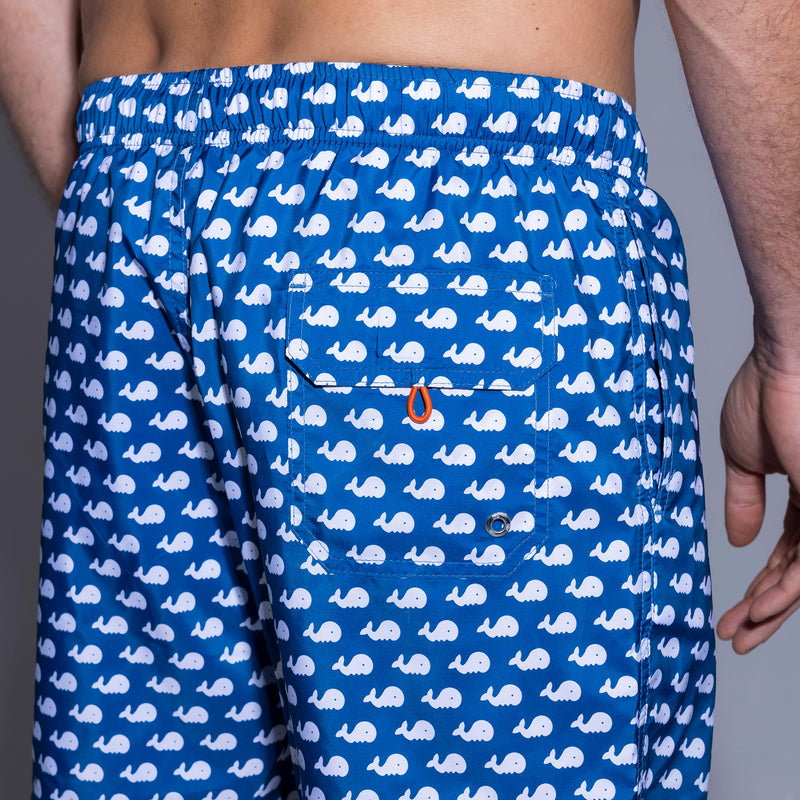 Costume Mare Uomo Whales - Le Blu