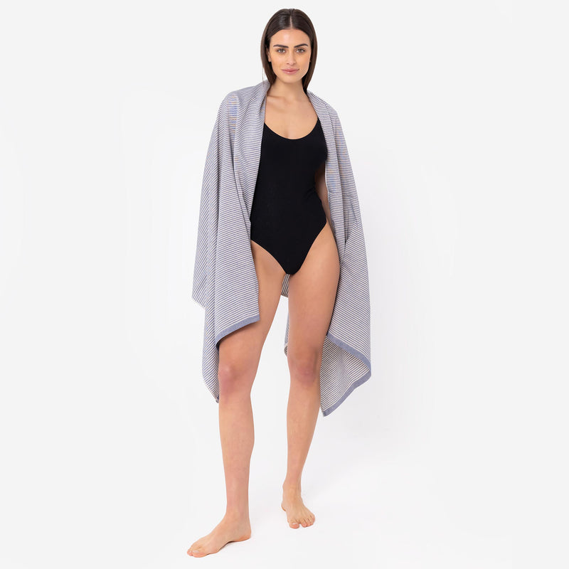 Telo mare Bamboo Blu - Le Blu