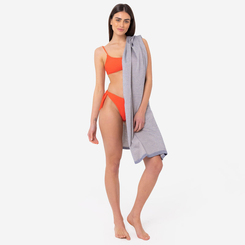 Telo mare Bamboo Blu - Le Blu