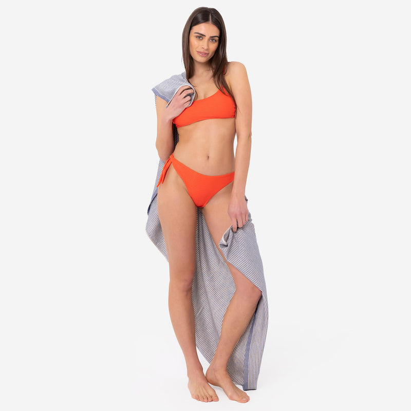 Telo mare Bamboo Blu - Le Blu