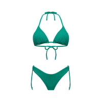 Bikini Triangolo + Slip a "V" Isla Verde - Le Blu - Le Blu