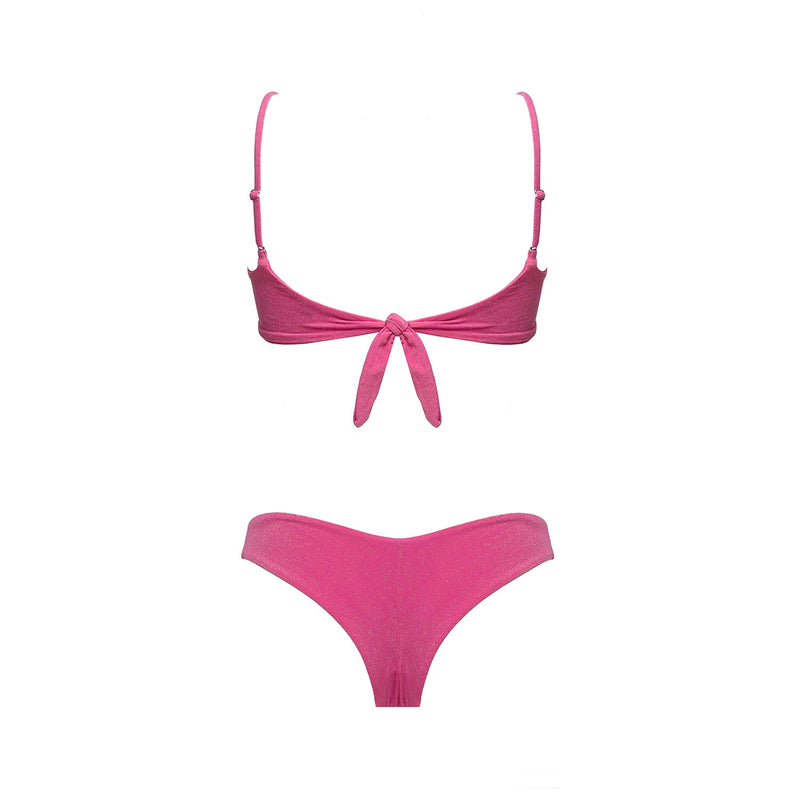 Bralette Bikini + Lux Brazilian Briefs - Le Blu