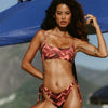 Bikini Bralette + Slip Fiocchi Mocha Animalier - Le Blu