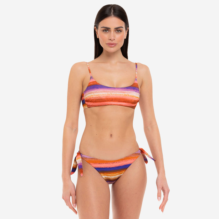 Bikini Bralette + Slip Fiocchi Sunrise - Le Blu - Le Blu