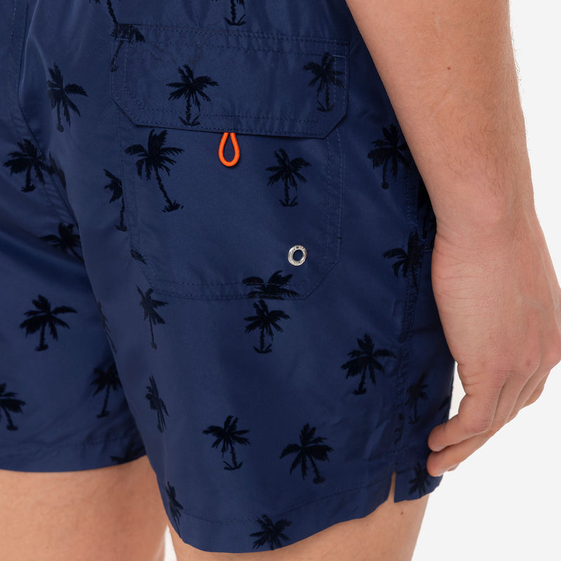 Palms Flock Men's Swim Shorts - Le Blu
