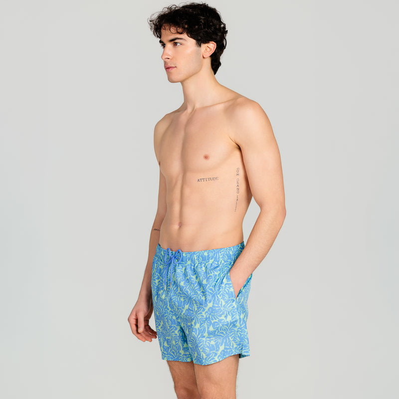 Costume Mare Uomo Floreale - Le Blu