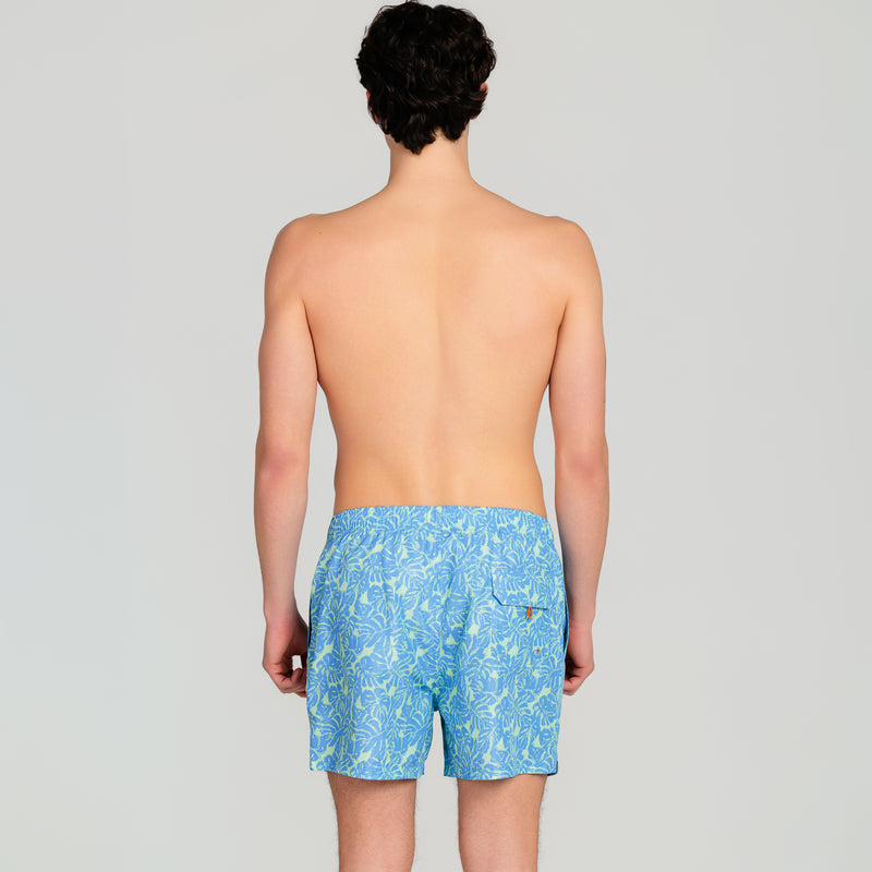 Costume Mare Uomo Floreale - Le Blu