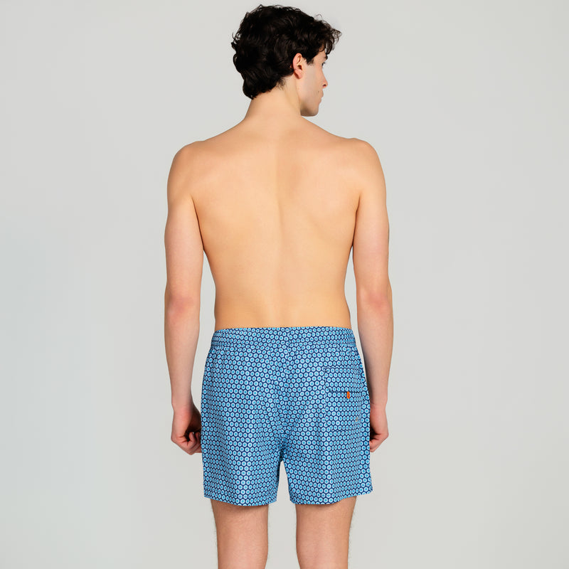 Costume Mare Uomo Micro Cravatta - Le Blu
