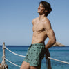 Costume Mare Uomo Tartartughe Verde Militare - Le Blu