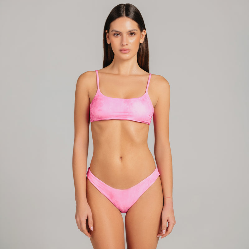 Bikini Donna Bralette + Slip a V brasiliano - Le Blu