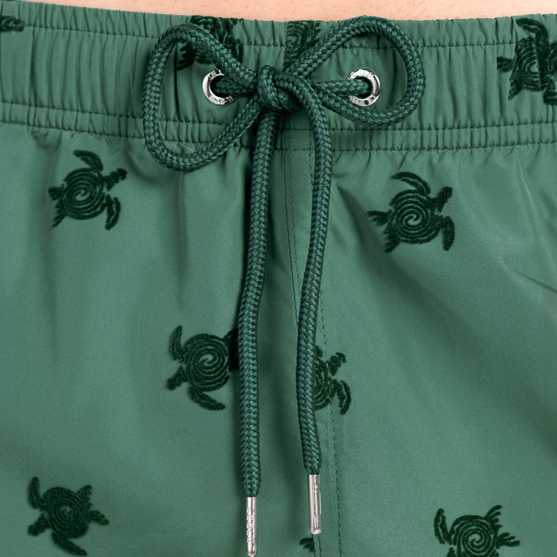 Costume Mare Uomo Tartartughe Verde Militare - Le Blu