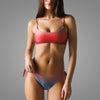 Bikini Donna Bralette + Slip Fiocchi Shades - Le Blu