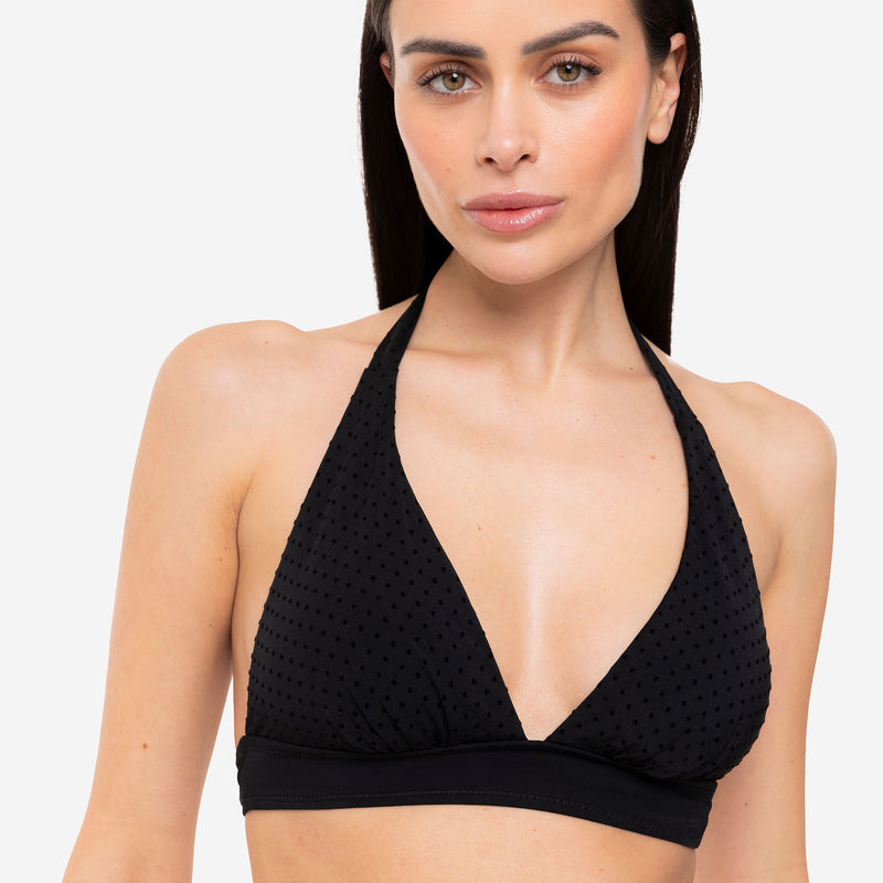 Costume Donna Top Vela Black Dots - Le Blu