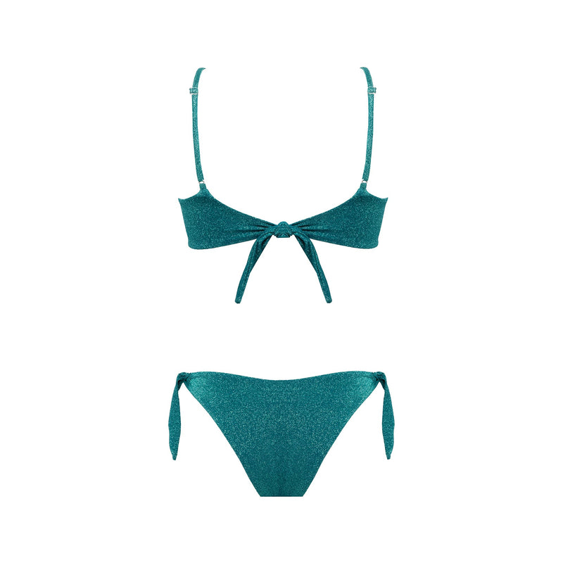 Bikini Bralette Green Lux Le Blu - Just For Lovelies