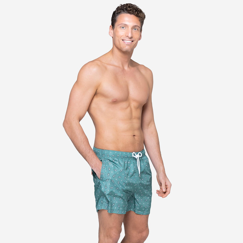 Costume Mare Uomo Green Drop Le Blu - Just For Lovelies