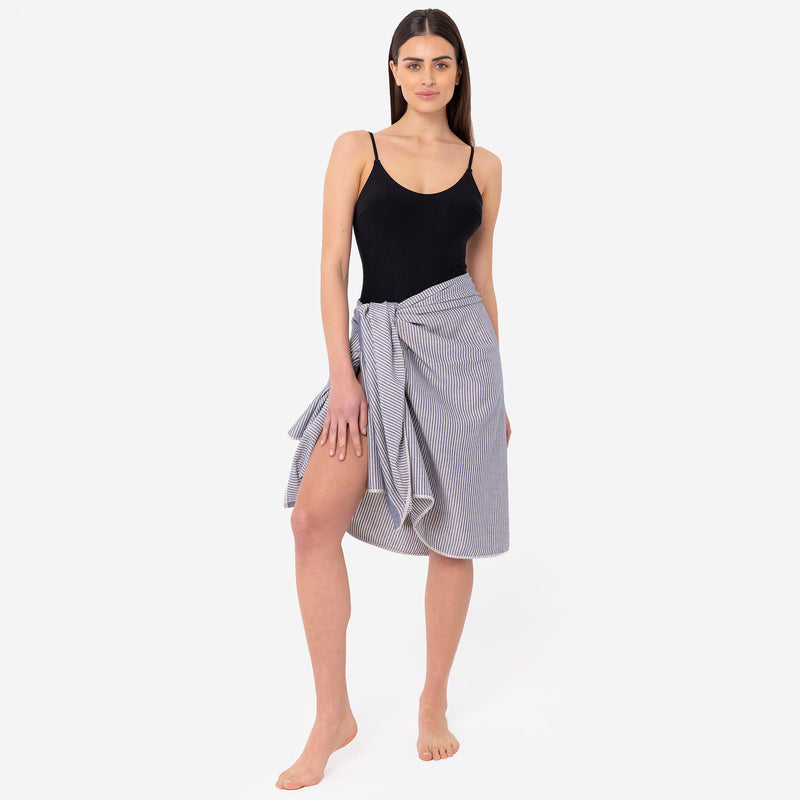 Telo mare Bamboo Blu - Le Blu
